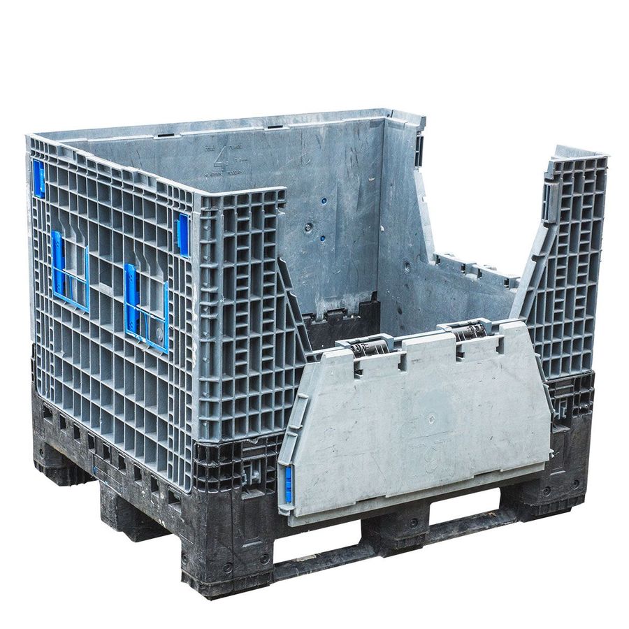 Collapsible Pallet Box Classic 1200x1000; cost-effective solution for a wide range of logistics and storage needs by ZAMKO B.V.
