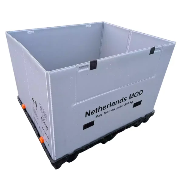 Ecopack AkyPak interstackable Pallet Box Sleeve Pack 1210 10