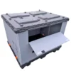 Ecopack Classic interstackable Sleeve Pack Pallet Boxes 1200x1000mm, Verwendet für Automobilverpackungen