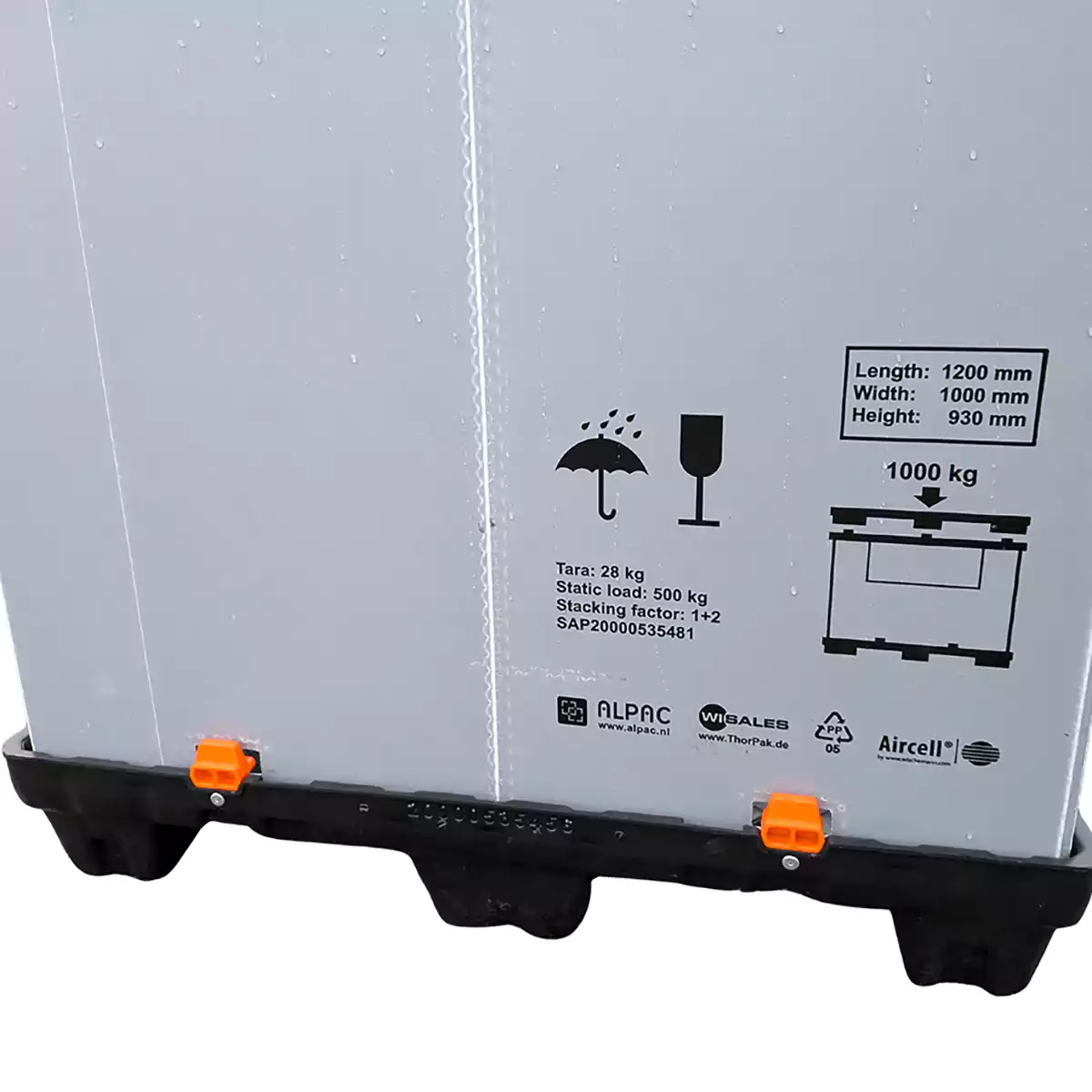 Ecopack AkyPak stapelbare pallet