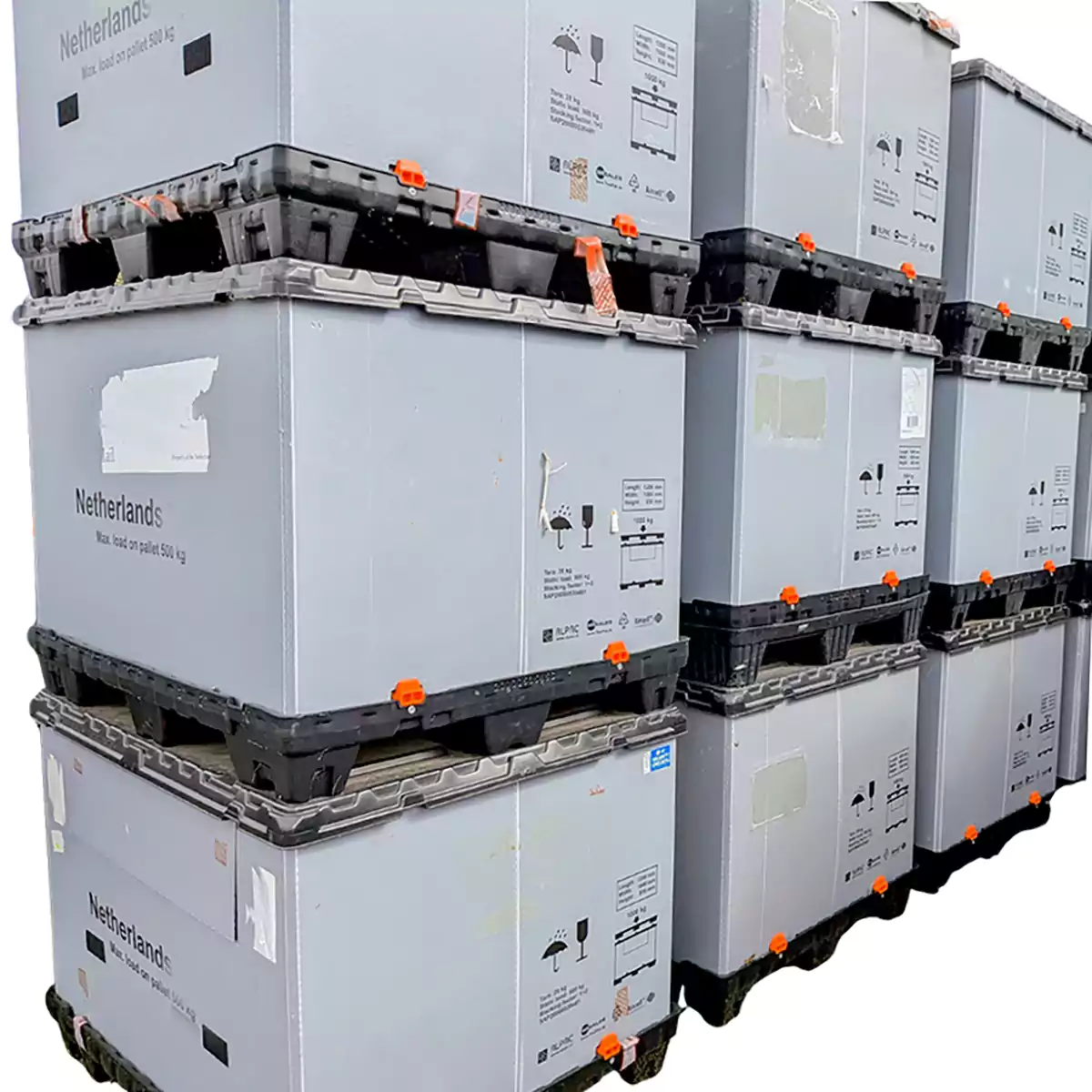 Ecopack-Thorpak- AkyPak interstapelbaar Gebruikt 1200x1000 Mouwpakket