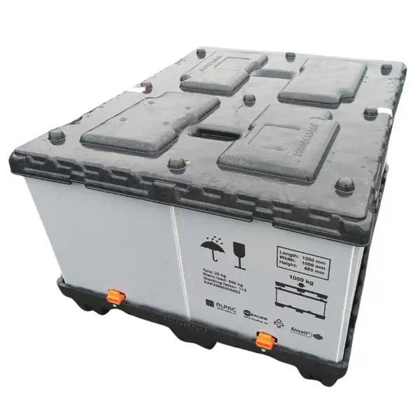 Ecopack Classic Interstackable 1200x1000xH700mm Hülsenpackung