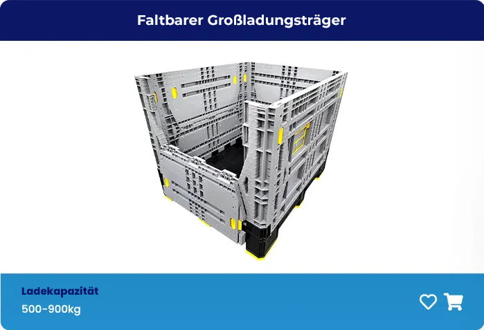 Faltbarer Großladungsträger von Zamko