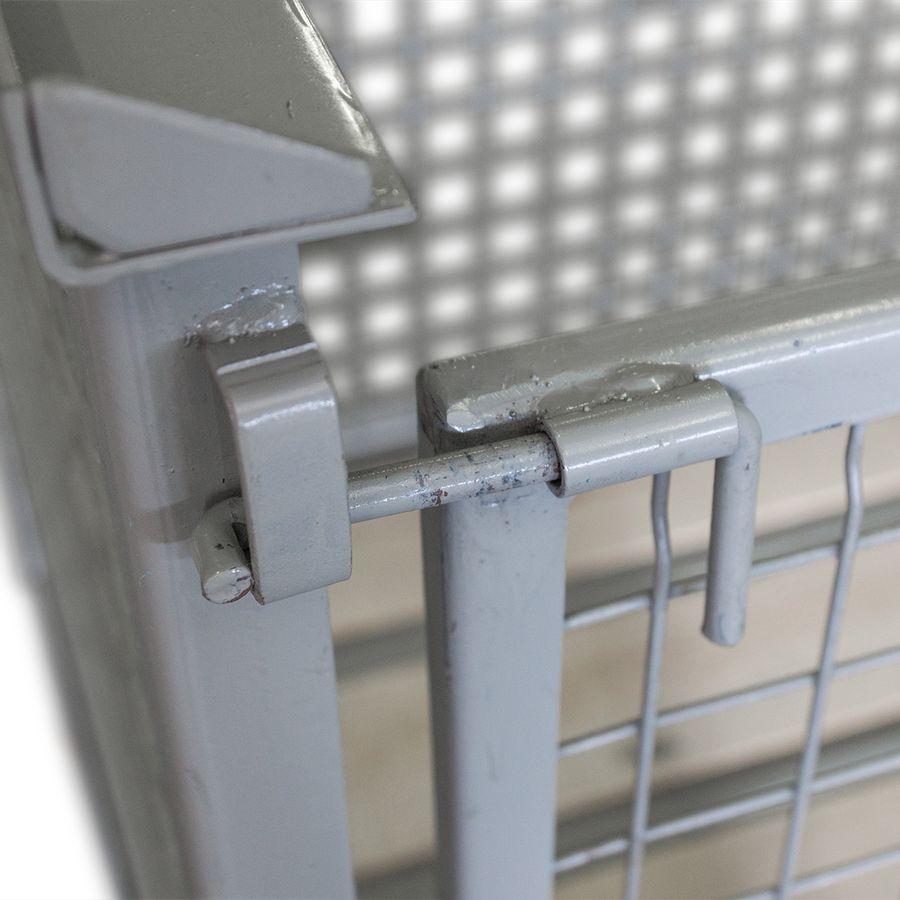 Gitterbox 1125x1125 (SH1111) by ZAMKO; The foldable gitter boxes are constructed from high-strength steel