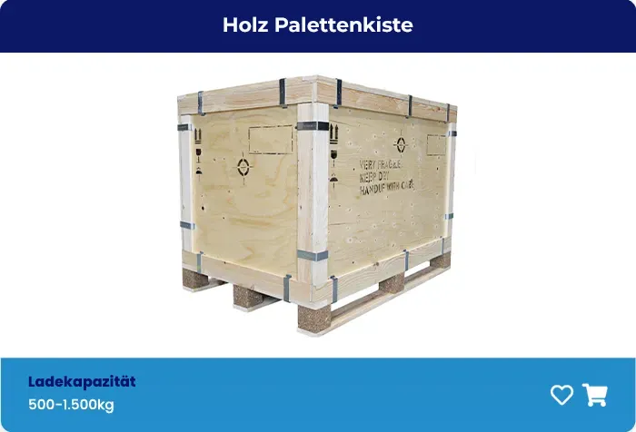 Holz Palettenkiste von Zamko