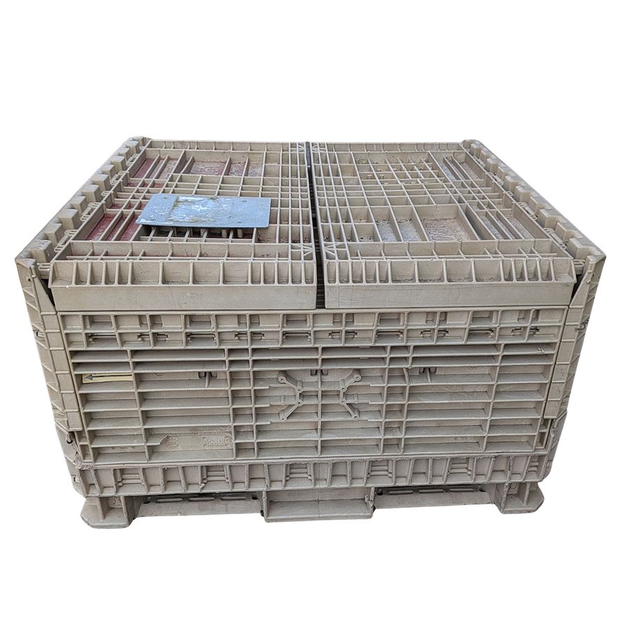 Hopper bottom – 1200×1000 (P.CG1210.H) - collapsible pallet box with hopper bottom by ZAMKO B.V.