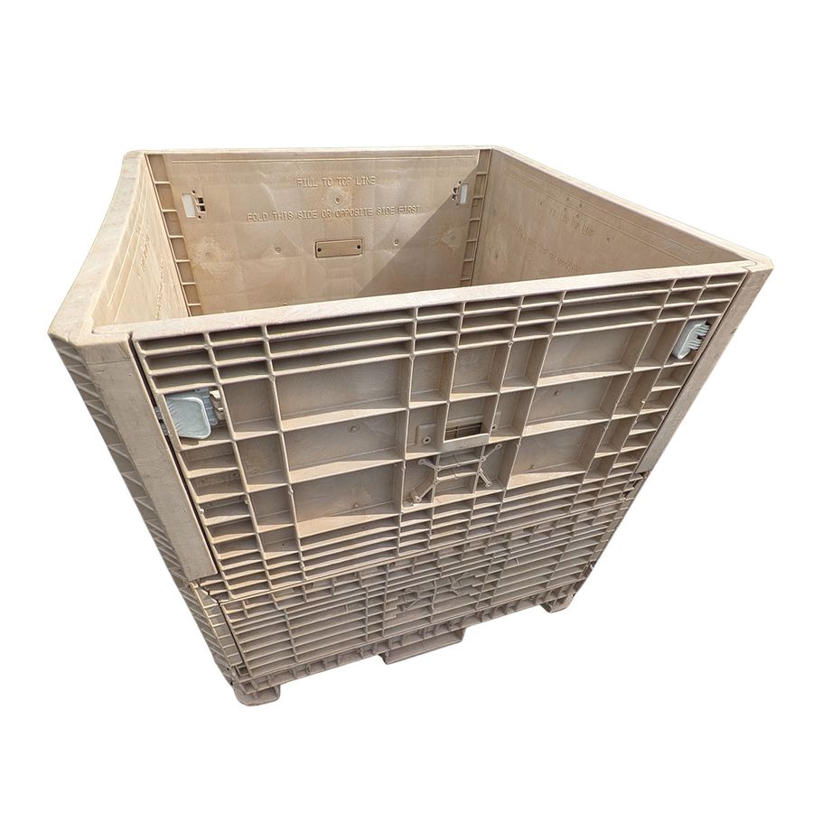 Hopper bottom – 1200×1000 (P.CG1210.H) - collapsible pallet box with hopper bottom by ZAMKO B.V.