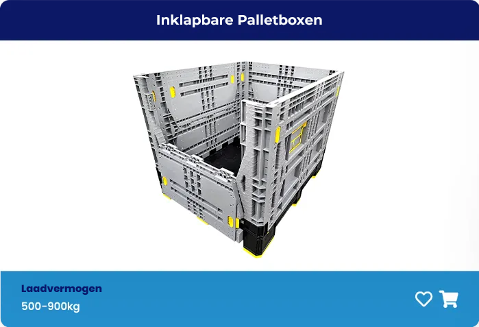 Inklapbare Palletboxen van Zamko