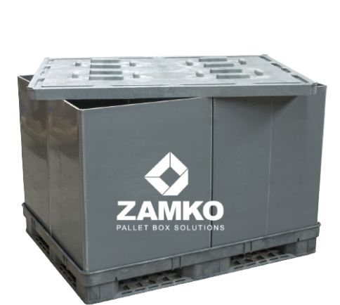 Kunststof Palletbox – 800×1200 - Zamko B.V.