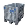 This version is completely collapsible, therefore saving a lot of space when empty, without loosing its strength and load capacity. They are ideal choice for industries looking to save on transport cost and storage costs for their returnable packaging pool.