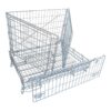 Meshwire cage 920×1200 F5 Wine Bordeaux HML by ZAMKO; mesh wire pallet box