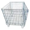 Meshwire cage 920×1200 F5 Wine Bordeaux HML by ZAMKO; mesh wire pallet box
