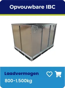 Opvouwbare IBC van Zamko