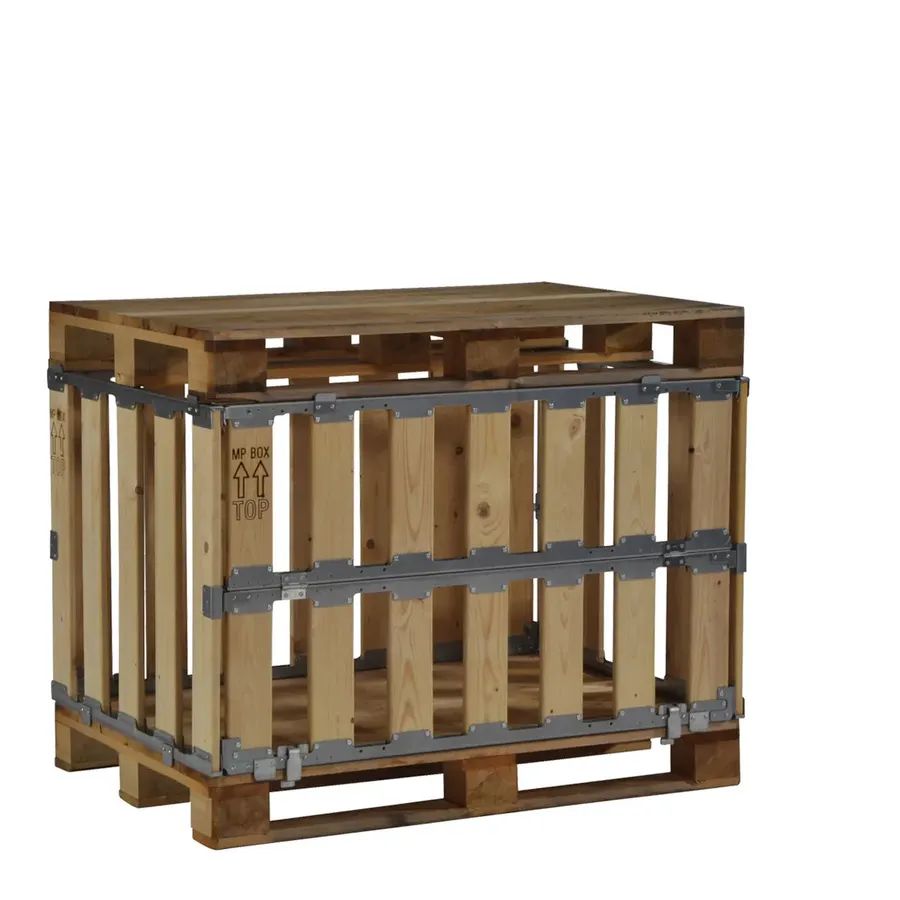 Palletbox Wooden - 800x1200 (MP1208.70.F) by ZAMKO