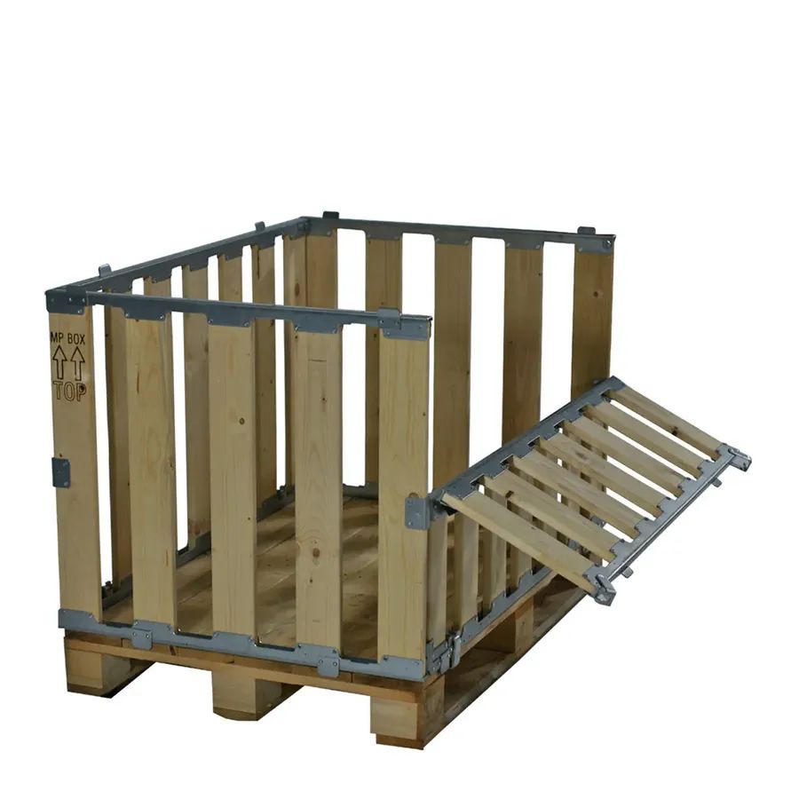 Palletbox Wooden - 800x1200 (MP1208.70.F) by ZAMKO