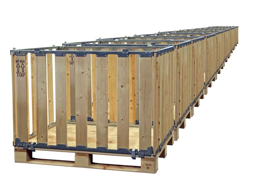 Pallet Box Wooden – 800×1200 Pallet Box Wooden – 800×1200 (MPB.e70) by ZAMKO