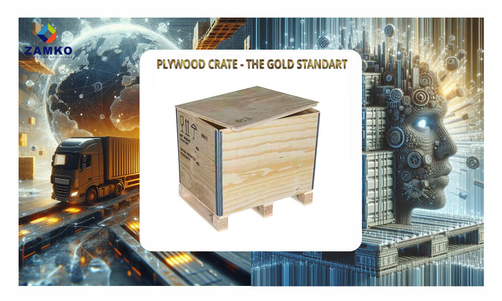Plywood crates by Zamko.eu. Delivery in every spot on the European continent. New and Used pallet Boxes