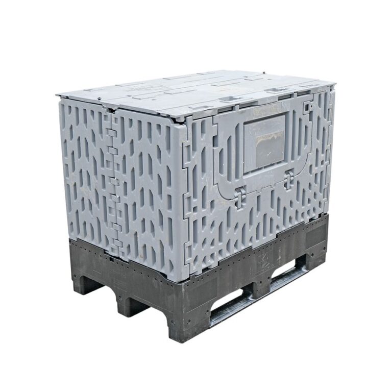 Poly Hi Pac – 1200×800 (P.HG1208.1022) - plastic pallet box by ZAMKO