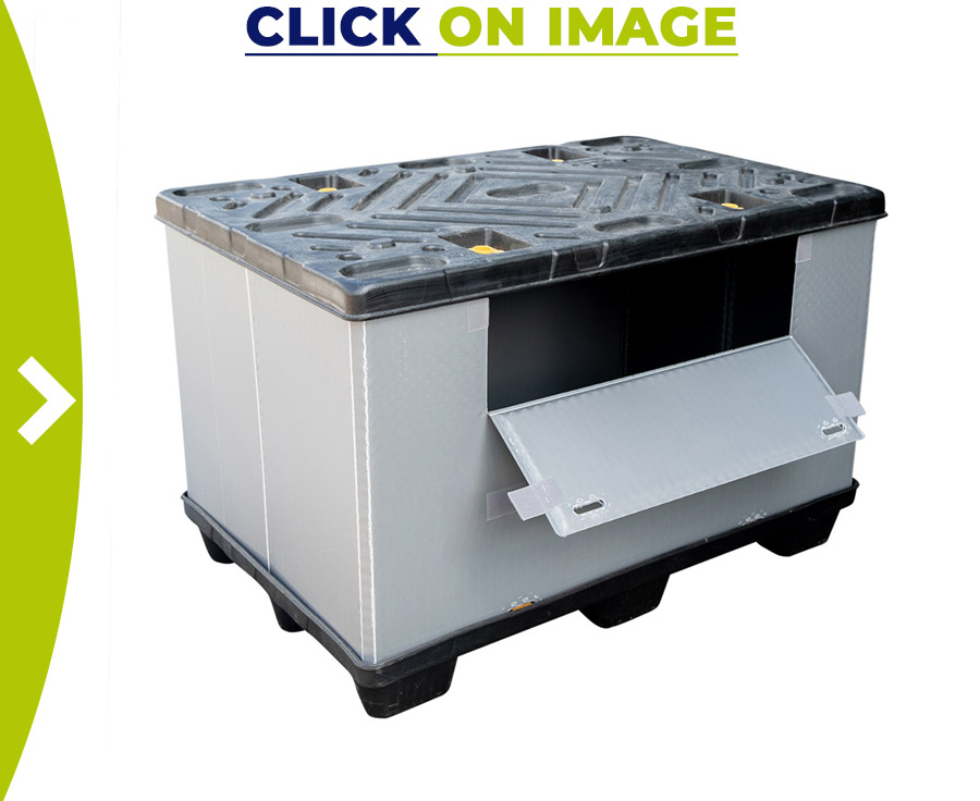 Sleeve pack foldable pallet boxes - second hand. Used sleeve pallet boxex at great discount - The Ultimate Solution for Your Storage and Transport Needs
