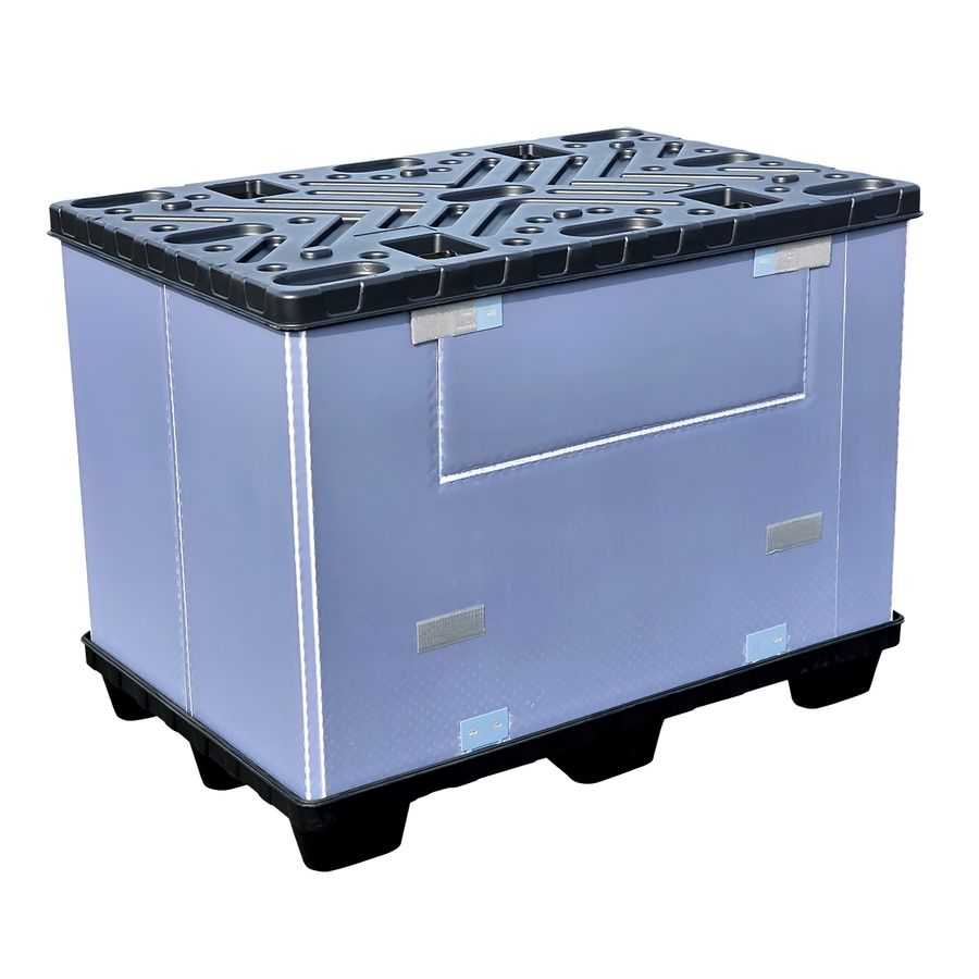 Sleeve pallet boxes by ZAMKO; High-quality reusable pallet box