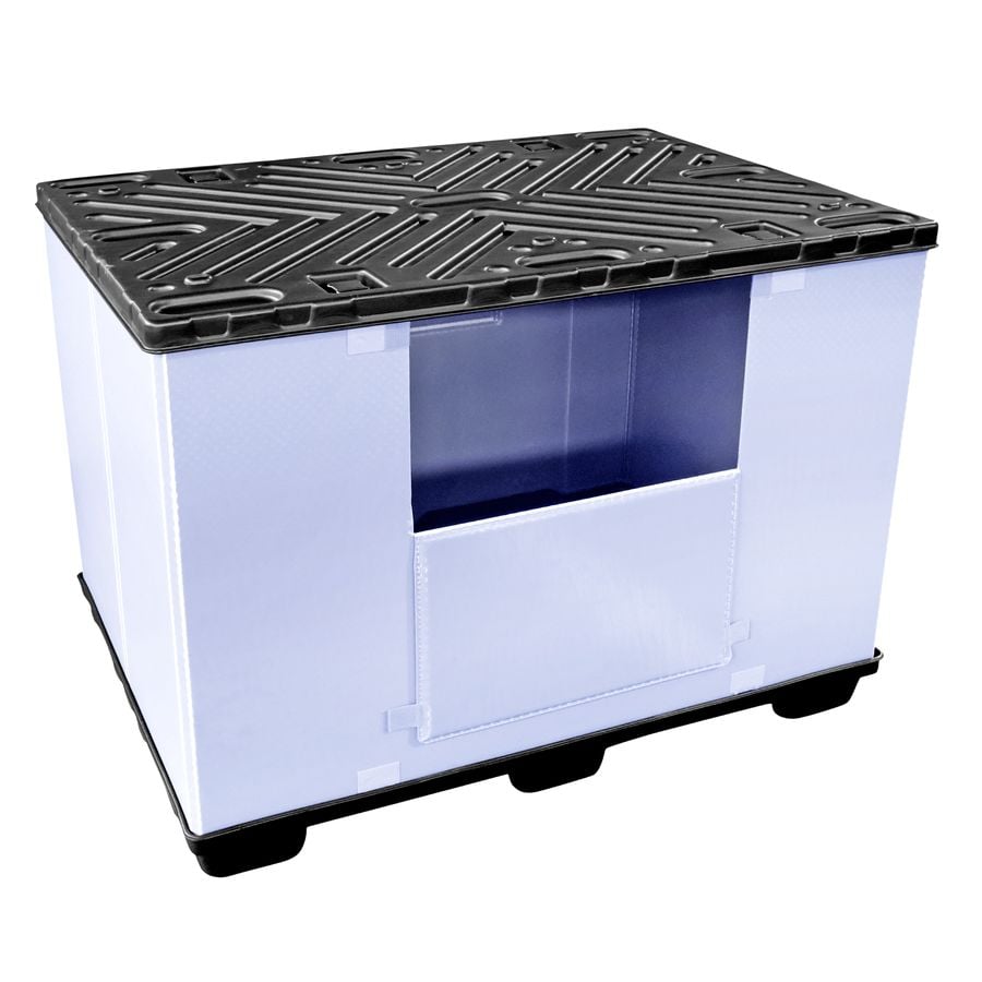 Sleevepack 1470×1150 (P1511.900.300) by ZAMKO; High-quality reusable pallet box.