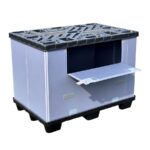 Sleeve pallet boxes by ZAMKO; High-quality reusable pallet box