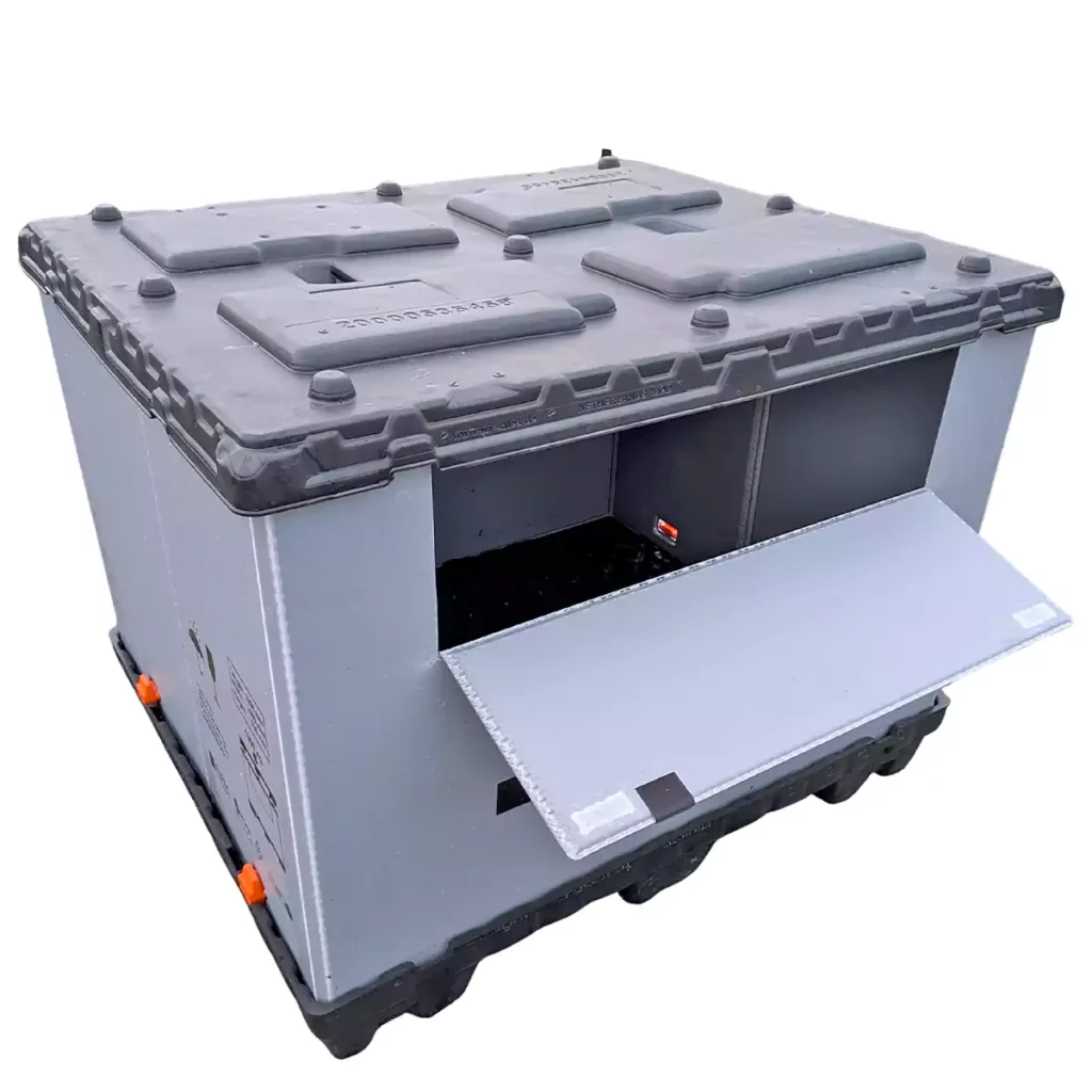 Ecopack-Thorpak- AkyPak interstapelbare gebrauchte 1200x1000 Hülsenpackung